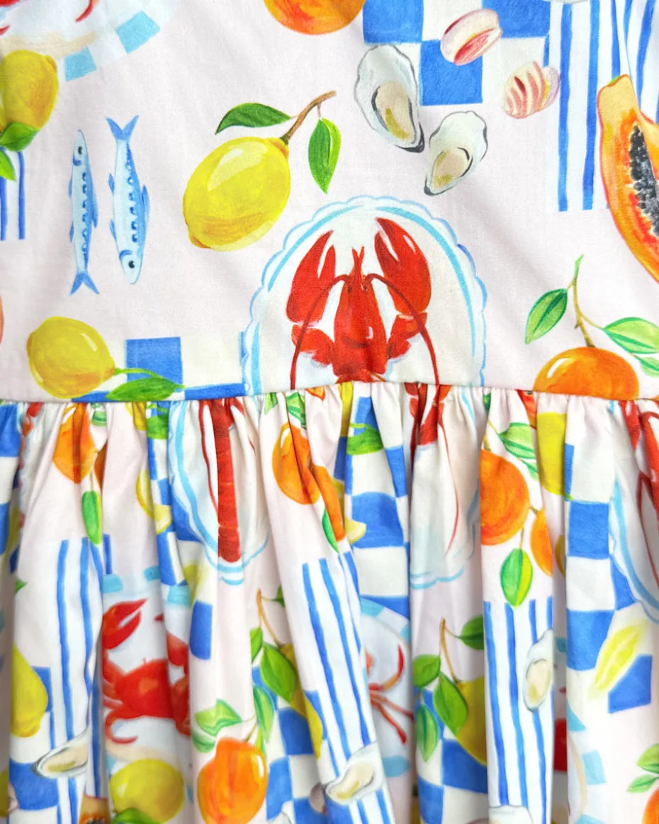 Euro Summer Girls Floral Dress