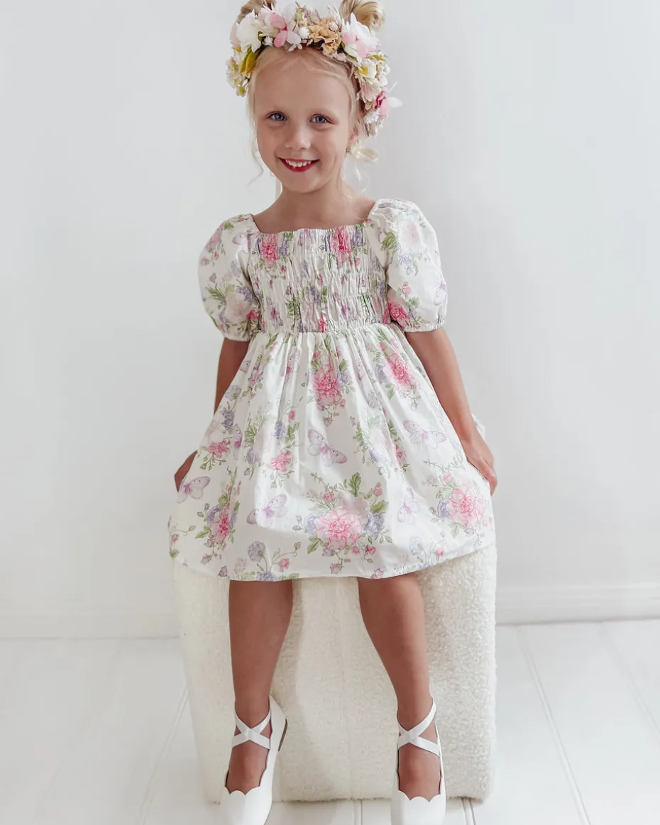 Fairy Garden Girls Floral Dress