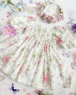 Fairy Garden Girls Floral Dress