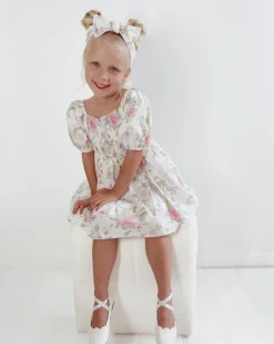 Fairy Garden Girls Floral Dress