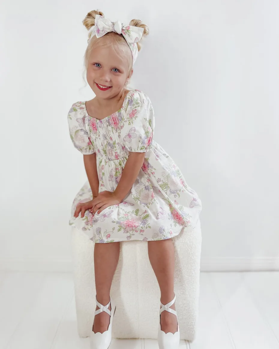 Fairy Garden Girls Floral Dress