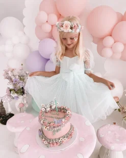 Fairy Wonderland Peppermint Girls Party Dress