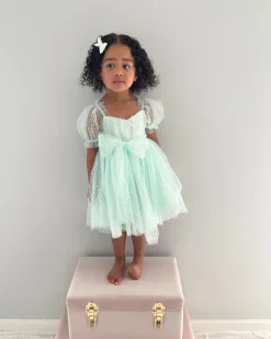Fairy Wonderland Peppermint Girls Party Dress