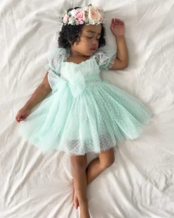 Fairy Wonderland Peppermint Girls Party Dress