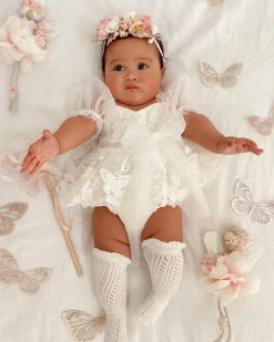 Fauna Perfect Pink Stretch Baby Flower Crown
