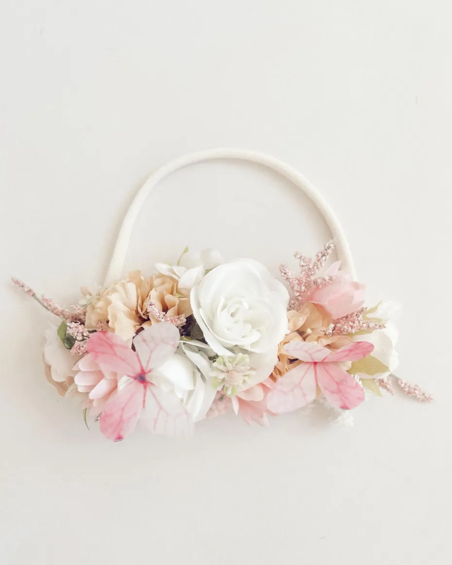 Fauna Perfect Pink Stretch Baby Flower Crown