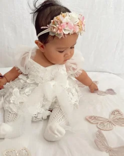 Fauna Perfect Pink Stretch Baby Flower Crown