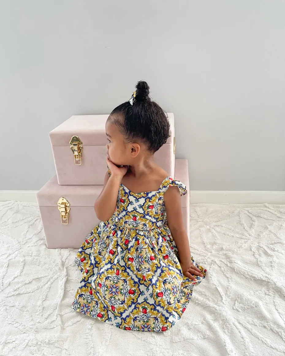 Florence Rose Floral Girls Dress