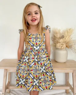 Florence Rose Floral Girls Dress