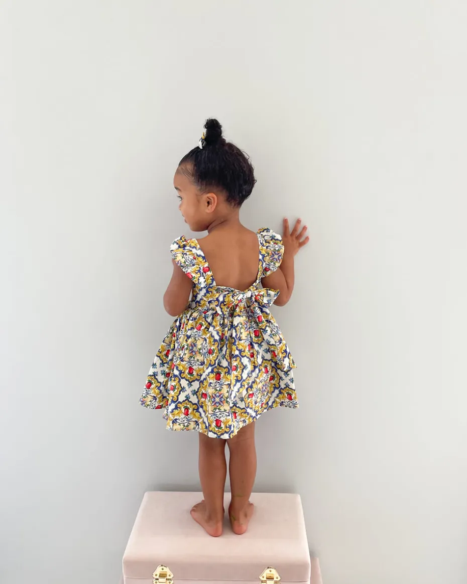 Florence Rose Floral Girls Dress