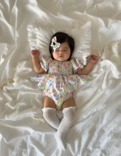 Florie Baby Girl Floral Romper