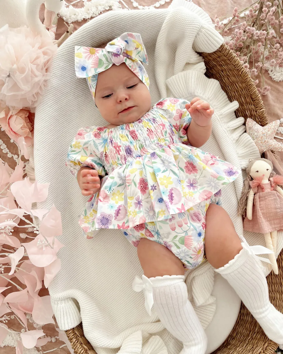 Florie Baby Girls Floral Hair Accessories