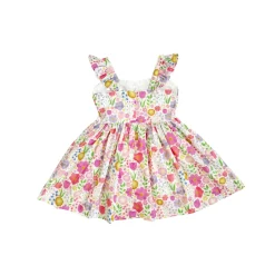 Flower Fields Girls Floral Dress
