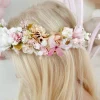 Flutter Perfect Pink Girls Flower Crown