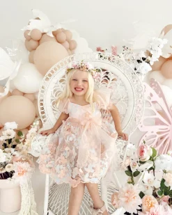 Flutter Perfect Pink Girls Flower Crown