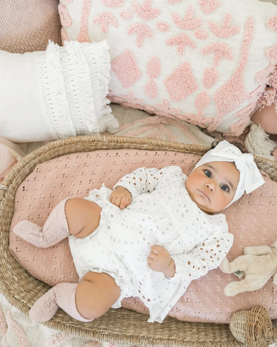 Girls Effie Dusty Pink Socks