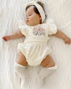 Girls Emery White Socks