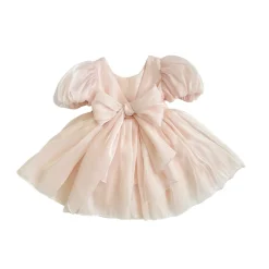 Hattie Belle Petal Pink Girls Party Dress