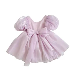 Hattie Belle Purple Pearl Girls Party Dress