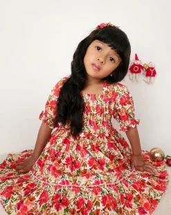 Henrietta Rose Baby Girl Floral Hair Accessories