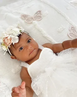 Iridessa Stretch Baby Girls Flower Crown