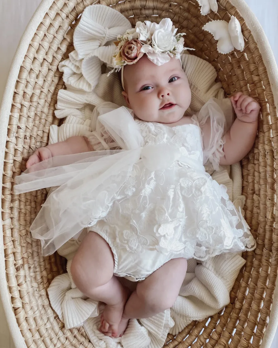 Iridessa Stretch Baby Girls Flower Crown