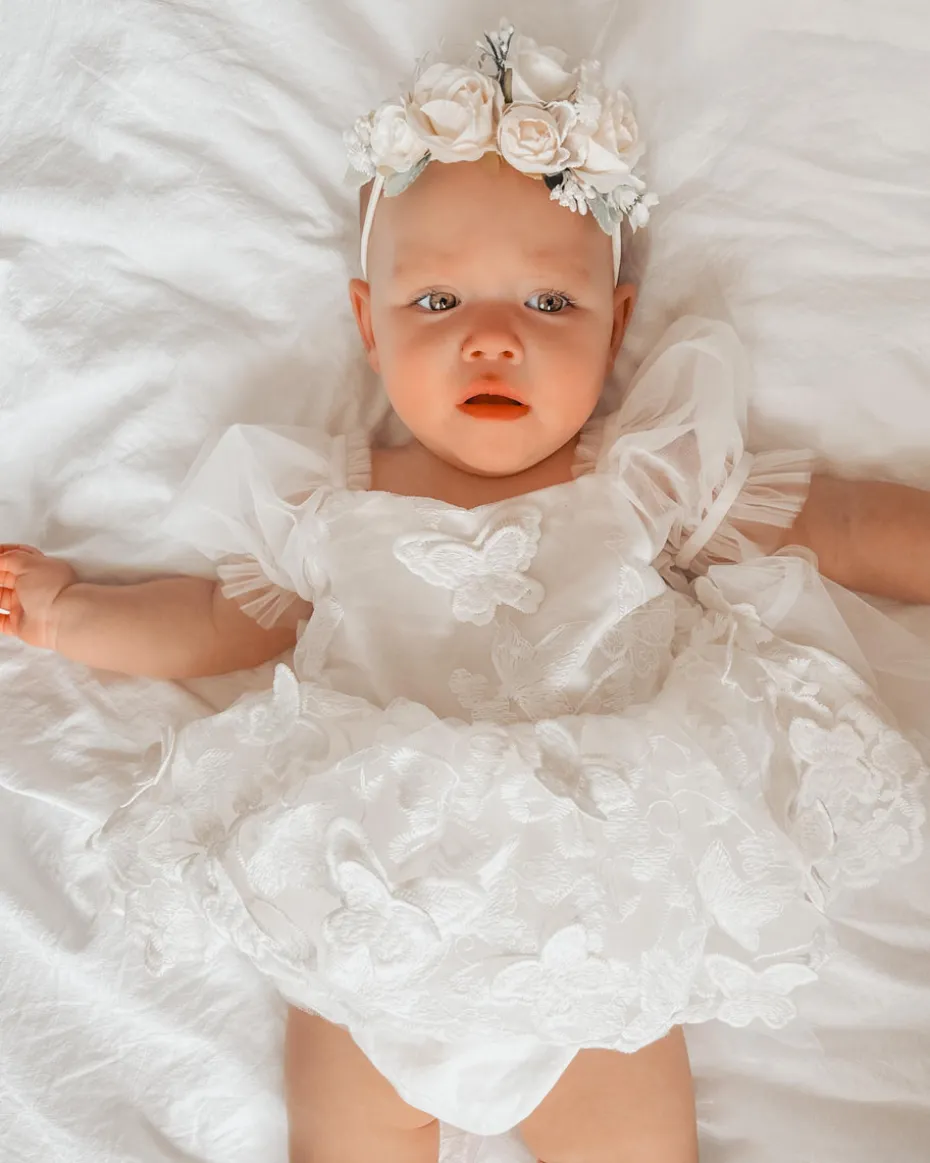 Iridessa Stretch Baby Girls Flower Crown