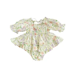 Isadora Bloom Baby Girl Floral Romper