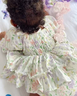 Isadora Bloom Baby Girl Floral Romper