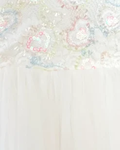 Josephine Lace Blossom Baby Girl Romper