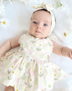 Juni Daisy Baby Girl Floral Hair Accessories