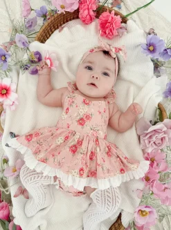 Lila Rosemary Baby Girl Floral Hair Accessories