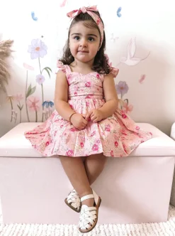 Lila Rosemary Baby Girl Floral Hair Accessories