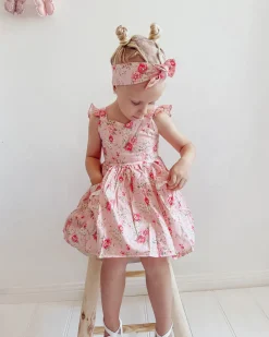Lila Rosemary Baby Girl Floral Hair Accessories