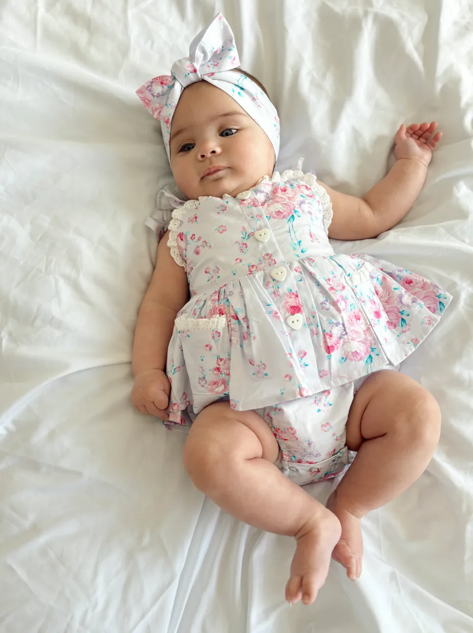Loralai Baby Girls Floral Hair Accessories