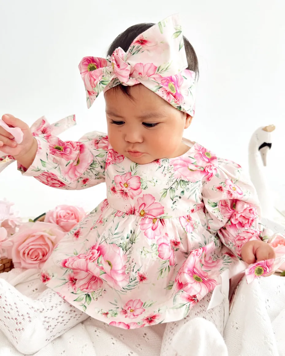 Lucinda Baby Girls Floral Hair Accessories