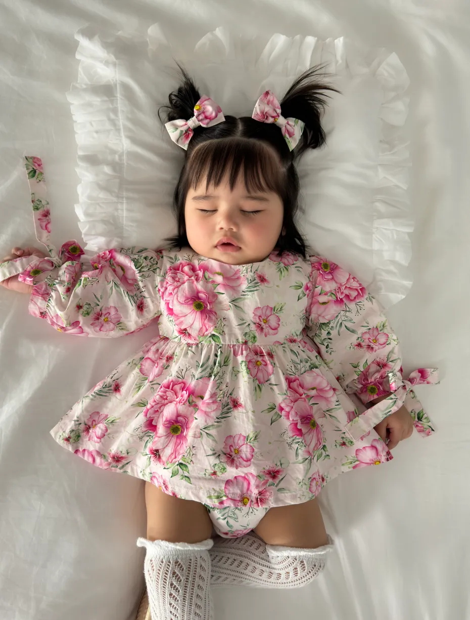 Lucinda Baby Girls Floral Hair Accessories
