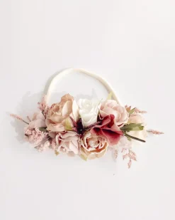 Maeve Stretch Baby Girl Flower Crown