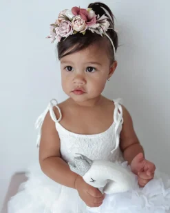 Maeve Stretch Baby Girl Flower Crown