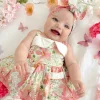 Malibu Belle Baby Girl Floral Romper