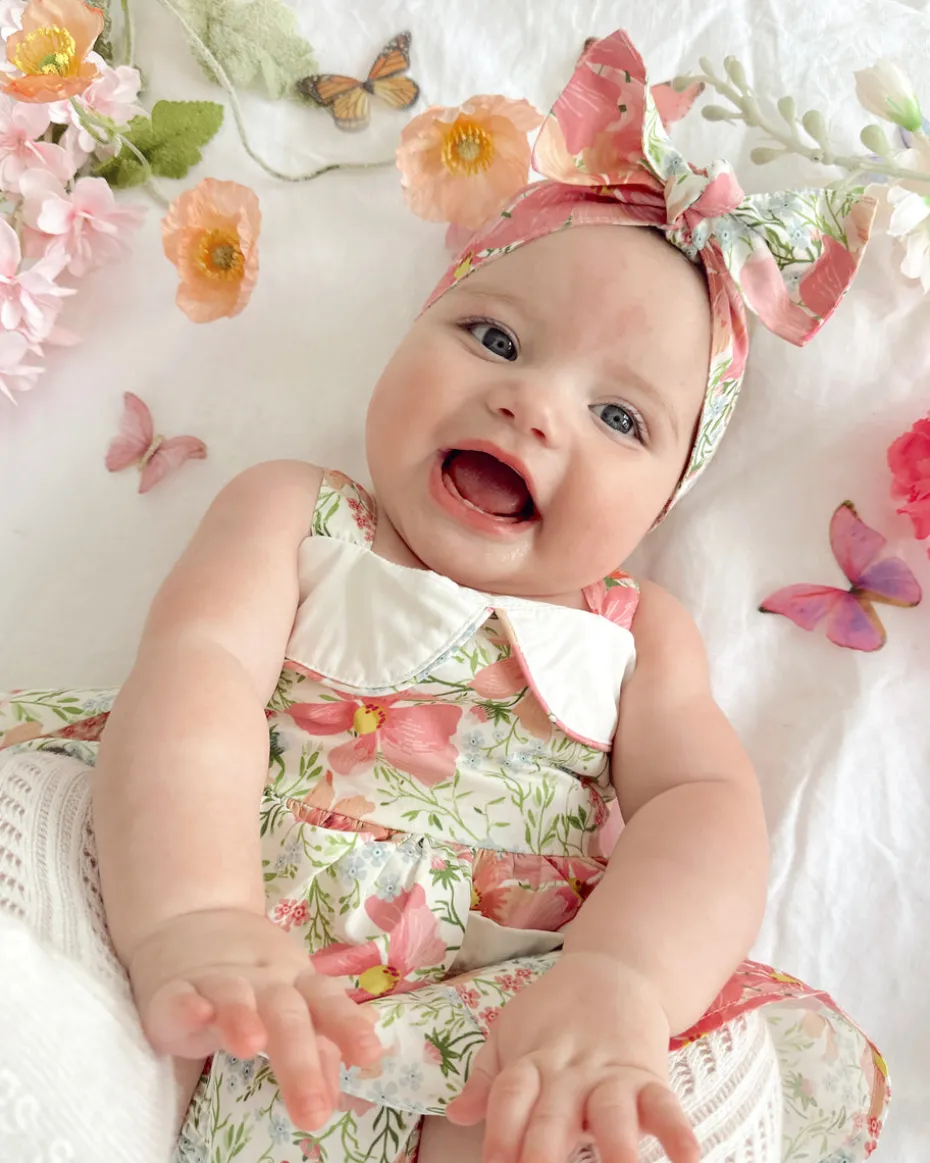 Malibu Belle Baby Girl Floral Hair Accessories