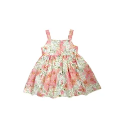 Malibu Belle Girls Floral Pink Dress