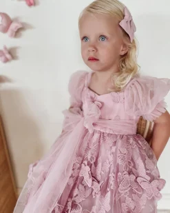 Margot Dusty Rose Girls Party Dress