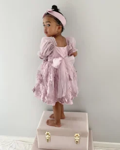 Margot Dusty Rose Girls Party Dress
