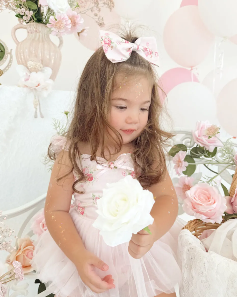 Mirabelle Flower Candy Pink Baby Girl Floral Hair Accessories