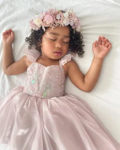 Oceania Pink Girls Flower Crown