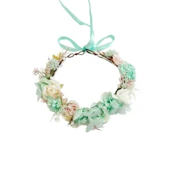 Paloma Peppermint Pink Girls Flower Crown