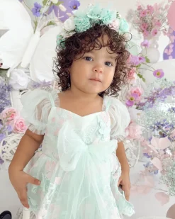 Paloma Peppermint Pink Girls Flower Crown
