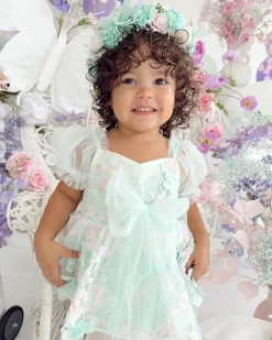 Paloma Peppermint Pink Girls Flower Crown