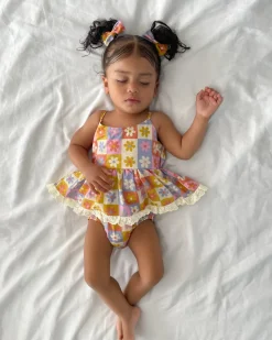 Peppa Baby Girl Floral Romper